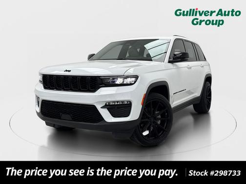 Bright White Clearcoat 2025 Jeep Grand Cherokee Limited