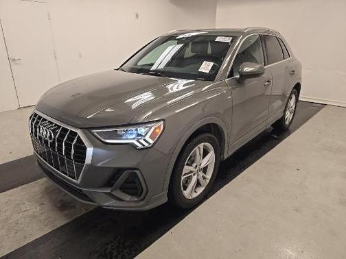 Gray Metallic 2020 Audi Q3 45 S line Premium Plus
