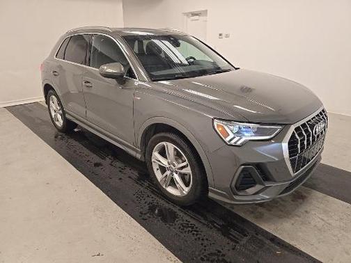 Gray Metallic 2020 Audi Q3 45 S line Premium Plus