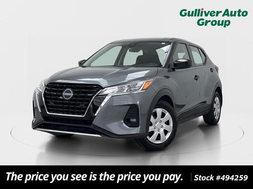 Gun Metallic 2022 Nissan Kicks S