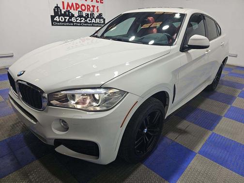 Alpine White 2017 BMW X6 xDrive35i