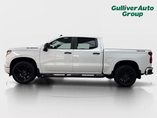 Summit White 2023 Chevrolet Silverado 1500 Custom