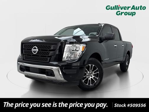 Super Black 2021 Nissan Titan SV