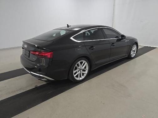 Black Metallic 2024 Audi A5 Sportback 45 S Line Premium