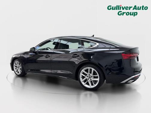 Black Metallic 2024 Audi A5 Sportback 45 S Line Premium