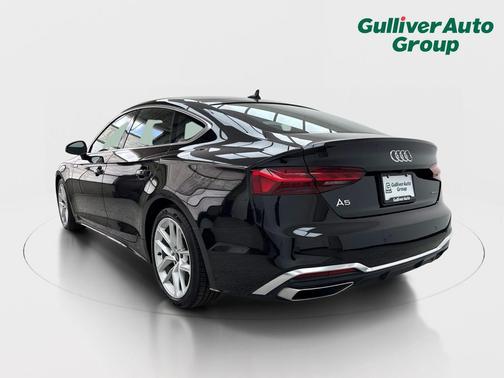 Black Metallic 2024 Audi A5 Sportback 45 S Line Premium