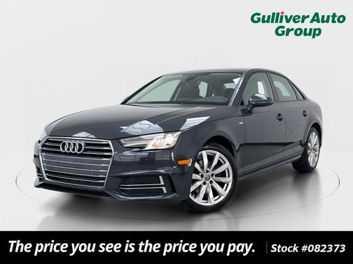 Manhattan Gray Metallic 2018 Audi A4 2.0T Premium