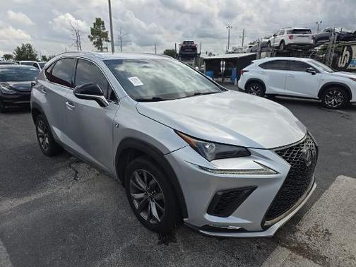 Silver Lining Metallic 2019 Lexus NX 300 F Sport