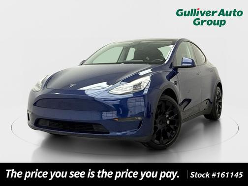 Deep Blue Metallic 2021 Tesla Model Y Long Range Dual Motor All-Wheel Drive