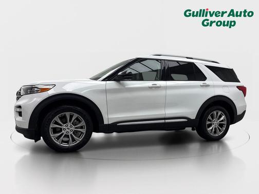 Oxford White 2020 Ford Explorer Limited