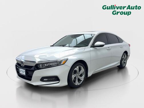 Platinum White Pearl 2018 Honda Accord EX-L