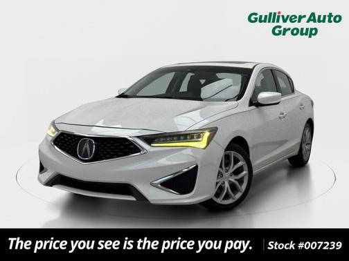 Platinum White Pearl 2019 Acura ILX Base