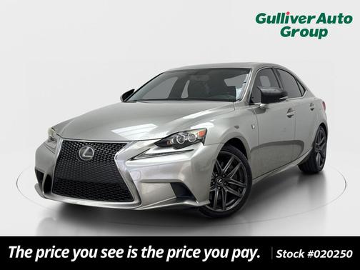 Silver Lining Metallic 2016 Lexus IS 200t Base