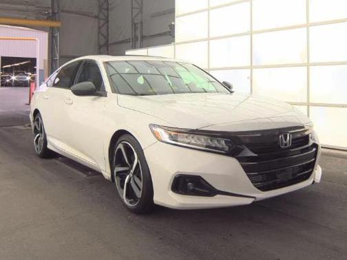 Platinum White Pearl 2021 Honda Accord Sport 2.0T