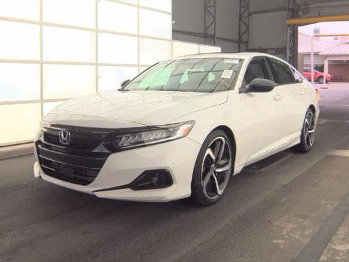 Platinum White Pearl 2021 Honda Accord Sport 2.0T