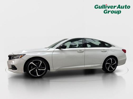 Platinum White Pearl 2021 Honda Accord Sport 2.0T