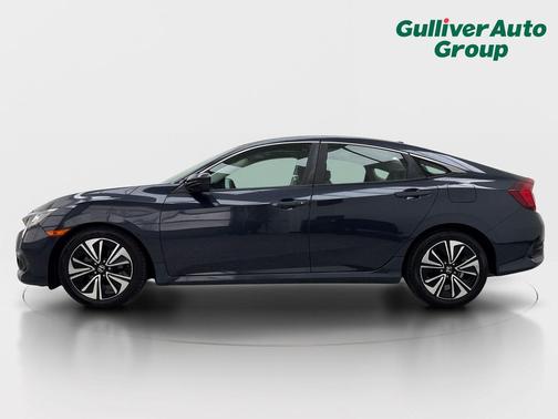 Cosmic Blue Metallic 2017 Honda Civic EX-T