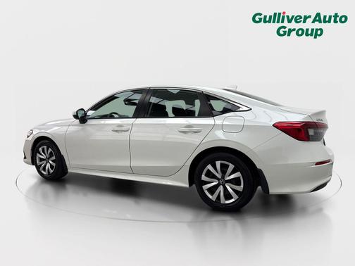 Platinum White Pearl 2024 Honda Civic LX