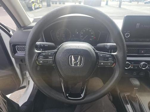 Platinum White Pearl 2024 Honda Civic LX