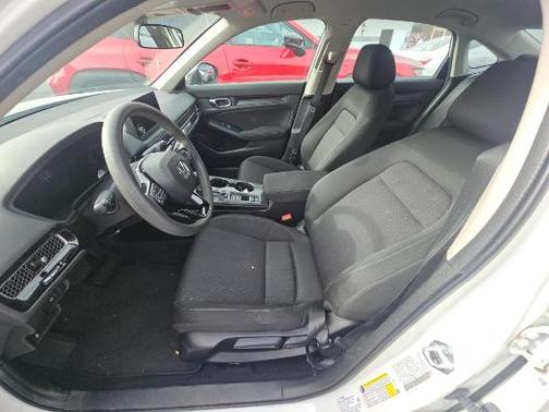 Platinum White Pearl 2024 Honda Civic LX