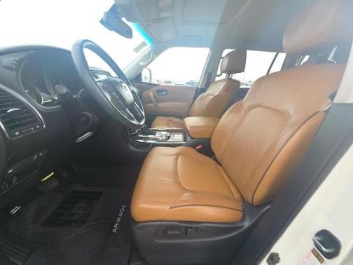 Pearl White 2017 Nissan Armada Platinum