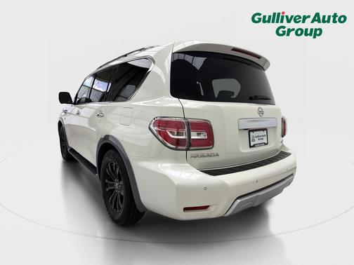 Pearl White 2017 Nissan Armada Platinum