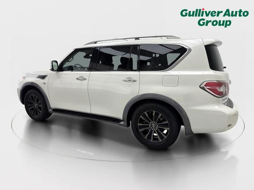 Pearl White 2017 Nissan Armada Platinum