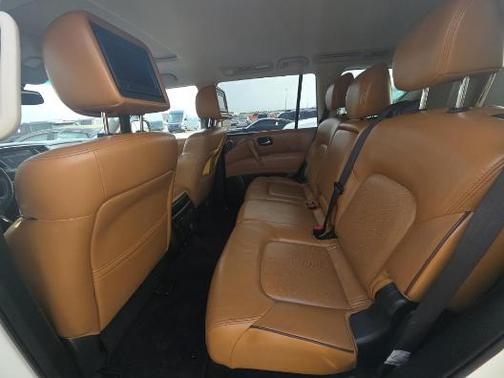 Pearl White 2017 Nissan Armada Platinum