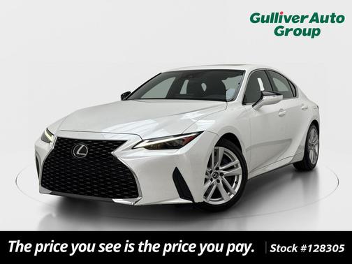 Eminent White Pearl 2023 Lexus IS 300 Base