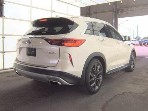 Majestic White 2019 INFINITI QX50 ESSENTIAL