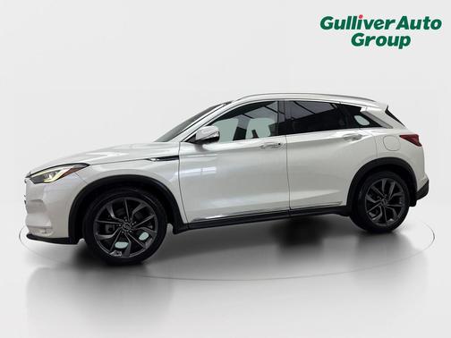 Majestic White 2019 INFINITI QX50 ESSENTIAL
