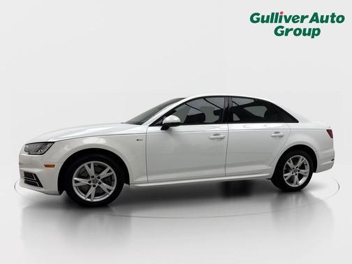 Ibis White 2018 Audi A4 2.0T Premium