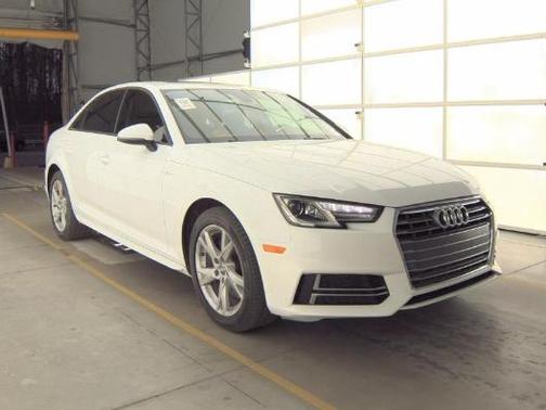 Ibis White 2018 Audi A4 2.0T Premium