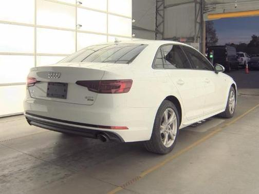 Ibis White 2018 Audi A4 2.0T Premium