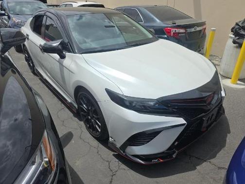 Wind Chill Pearl/Midnight Black Metallic 2020 Toyota Camry TRD V6