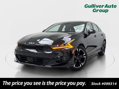 Ebony Black 2022 Kia K5 GT-Line