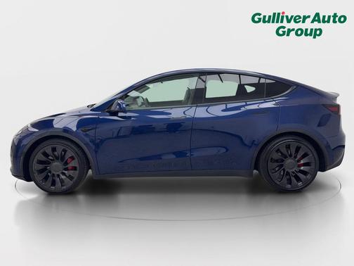 Deep Blue Metallic 2022 Tesla Model Y Performance Dual Motor All-Wheel Drive