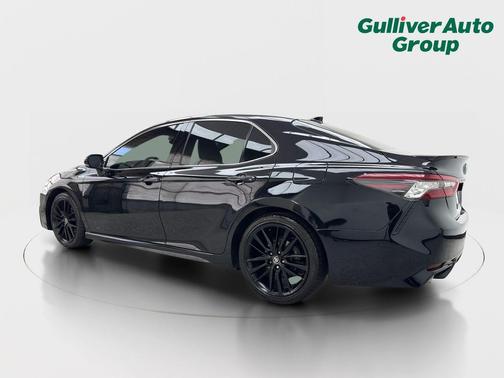 Midnight Black Metallic 2021 Toyota Camry XSE