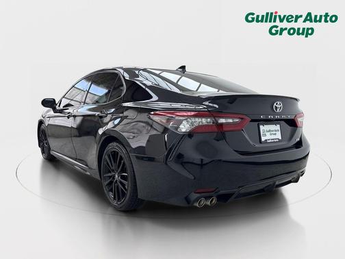 Midnight Black Metallic 2021 Toyota Camry XSE