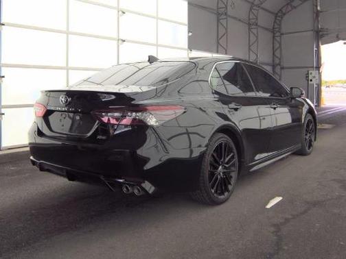 Midnight Black Metallic 2021 Toyota Camry XSE