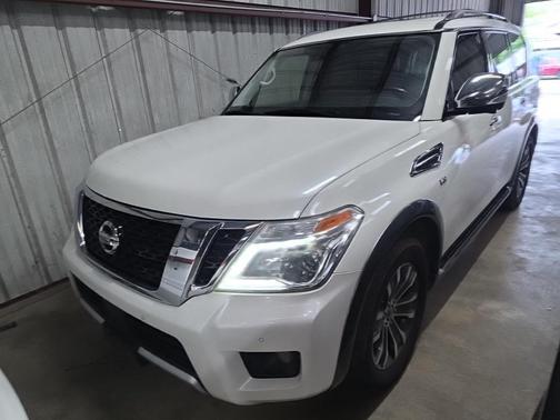 Pearl White 2017 Nissan Armada SL