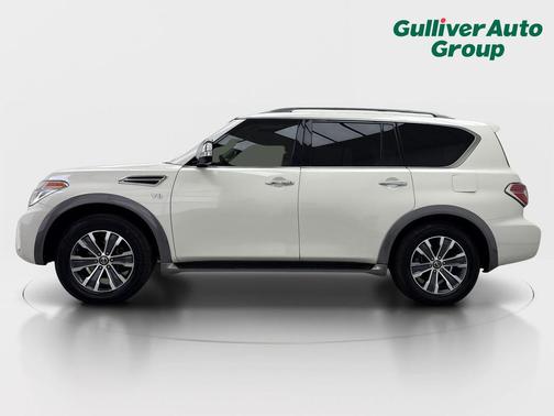 Pearl White 2017 Nissan Armada SL