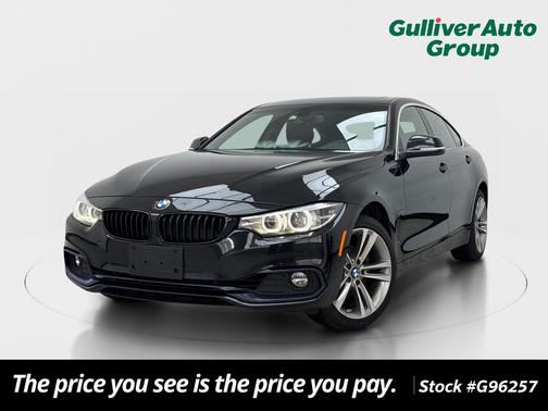 Black Sapphire Metallic 2018 BMW 430 Gran Coupe i xDrive