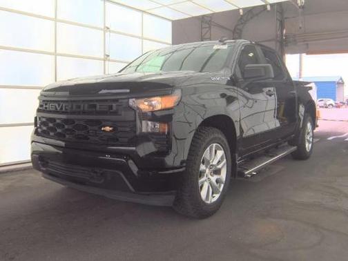 Black 2022 Chevrolet Silverado 1500 Custom