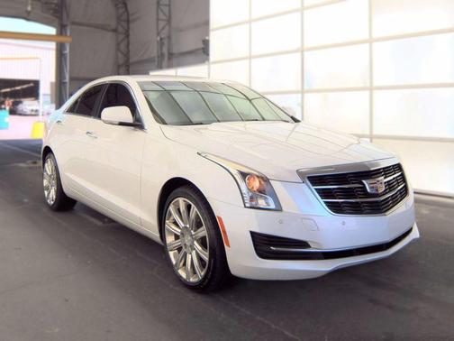 Crystal White Tricoat 2017 Cadillac ATS 2.0L Turbo Luxury