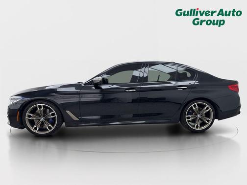 Black Sapphire Metallic 2018 BMW M550 i Xdrive