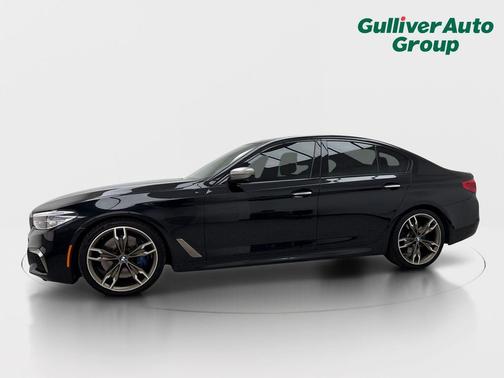 Black Sapphire Metallic 2018 BMW M550 i Xdrive