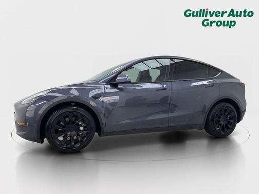Midnight Silver Metallic 2021 Tesla Model Y Long Range Dual Motor All-Wheel Drive