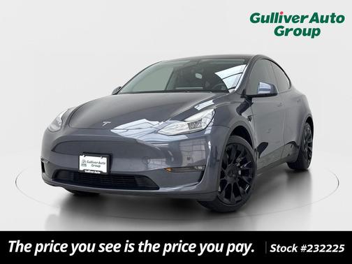 Midnight Silver Metallic 2021 Tesla Model Y Long Range Dual Motor All-Wheel Drive