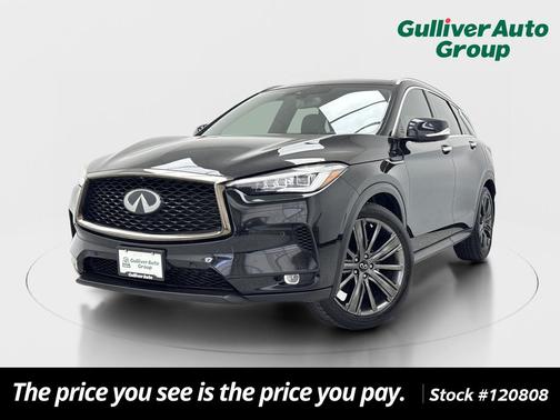 Black Obsidian 2020 INFINITI QX50 ESSENTIAL
